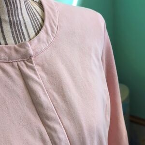 Halston long sweater jacket